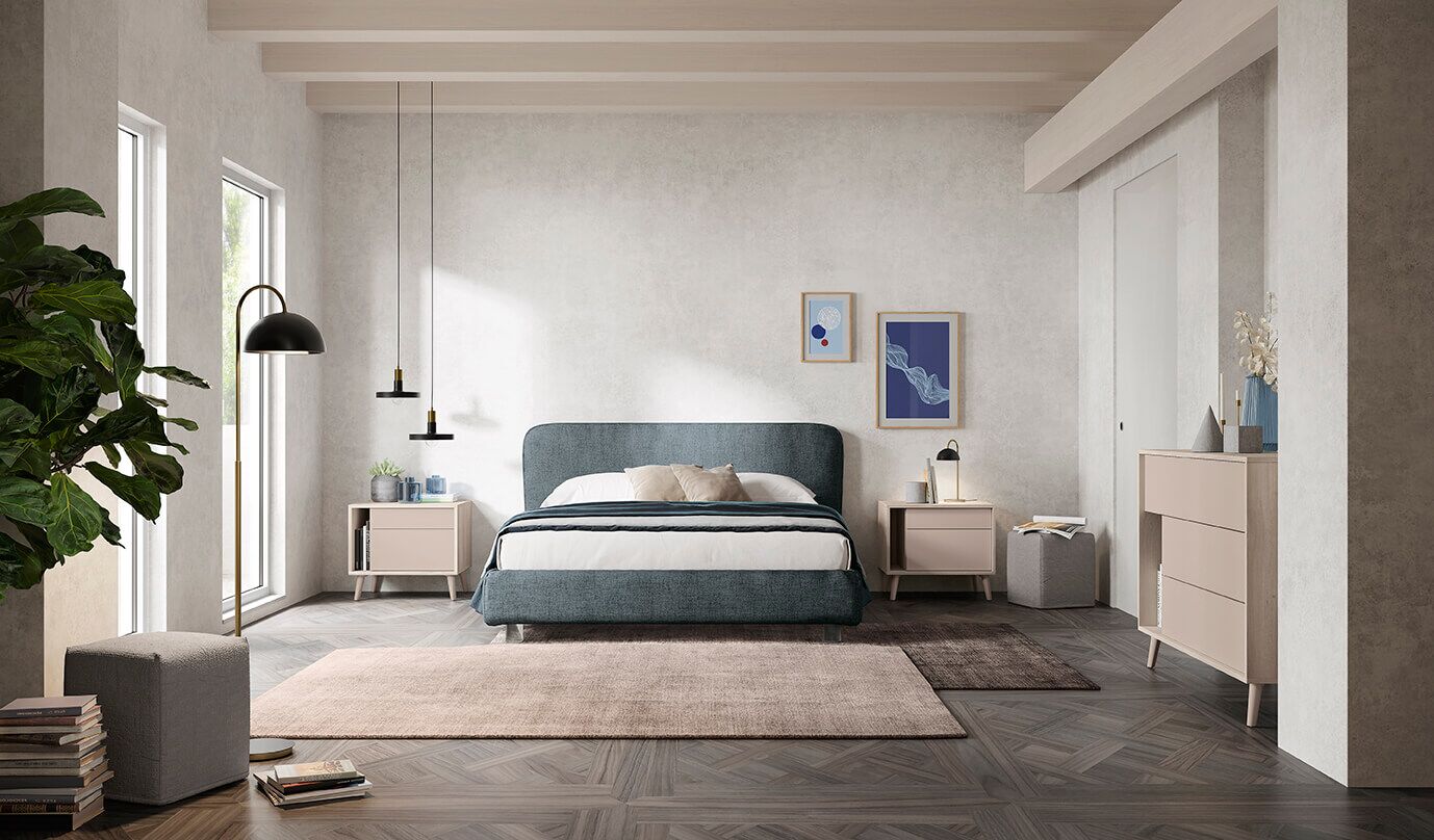letto matrimoniale, armadio, comodini, madia reggio emilia
